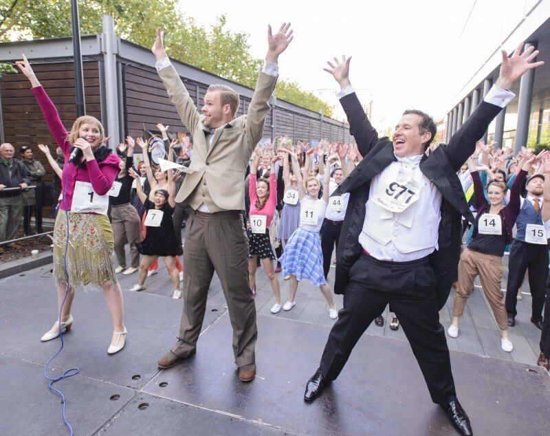 Swing Patrol breaks Guinness World Record: media compilation image