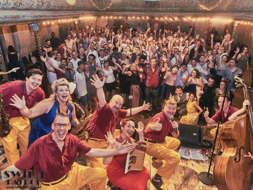Care to dance? Swing Patrol in the Guardian image