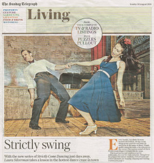 Swing Patrol in the Sunday Telegraph image