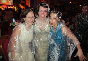 Custard pie fight at the Troxy Theatre