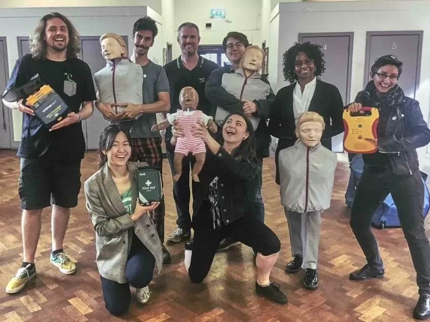 First Aid Training for Team Swing Patrol image