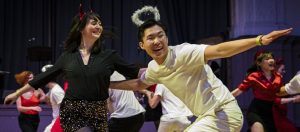 Students performing as the Performance Ball 2024